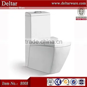 Foshan Sanitary Ware Ceramic Toilet, Washdown One Piece Toilet SASO Toilet thumbnail-6