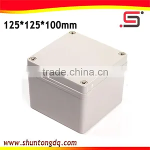 Small Electrical Pvc Plastic Waterproof Outdoor Cable Junction Box thumbnail-1