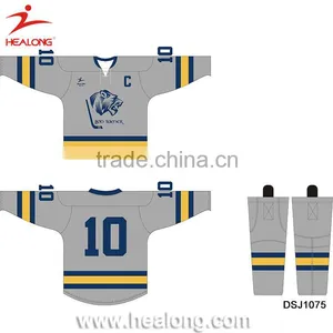 Custom Design Your Own Team Set Hockey Jersey Shirts Sports Wear thumbnail-5