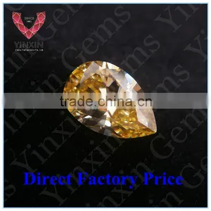 Lab-created Pear Gemstone for Jewelry With Factory Price Top Quality thumbnail-1