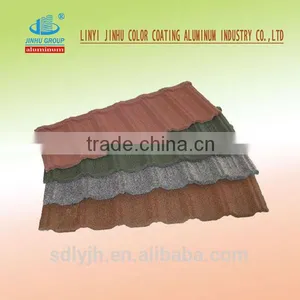 Colorful Stone Coated Steel Roofing Sheet (size : 1340*420*0.4mm) thumbnail-1