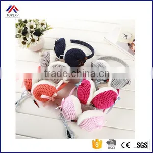 Bowknot Music Earphone Warm Fashion Earmuffs thumbnail-1