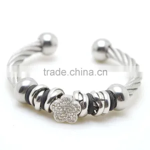 Large Cuff Open Bangles Men for Promotion thumbnail-1