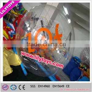 Top Quality Hot Selling Transparent Water Walking Ball With 1.0mm Best Plato PVC thumbnail-2