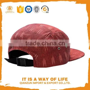 Structured 100 Cotton 5-Panel Hat Custom thumbnail-2