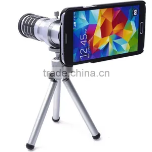 Brand New 12X Telscope Lens With Mini Tripod For Samsung Galaxy S5 G900 thumbnail-1