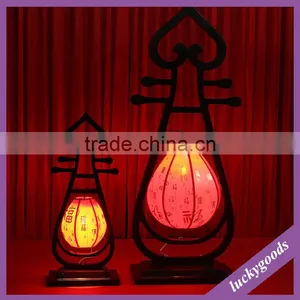 Floor Standing Red Large Chinese Lanterns for Indoor Decoration thumbnail-2