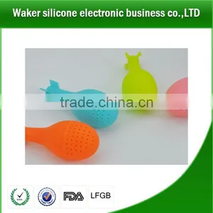 Cute Portable Silicone Tea Strainer thumbnail-1