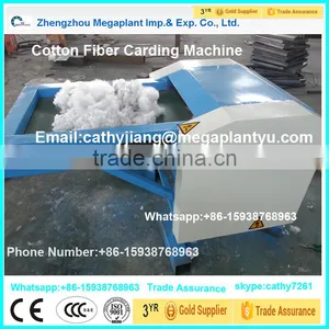 Air Compressor Polyester Cotton Fiber Carding Machine Opening Machine Pillow Filling Machine thumbnail-3