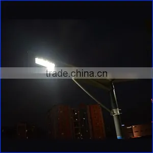 9m Street Light 80W Street Light With Light Control Time Control Integrated Solar Street Light thumbnail-1