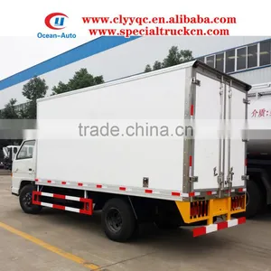 JMC Small Refrigeration Unit 3 TON Refrigerator Freezer Truck for Sale thumbnail-5
