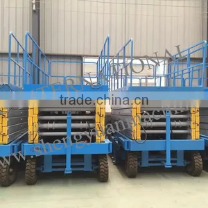 High Quality 16m Hydraulic Scissor Lift Table For Aerial Working thumbnail-1