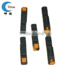 Custom Double-Color Silicone Rubber Side Key for Interphone thumbnail-1
