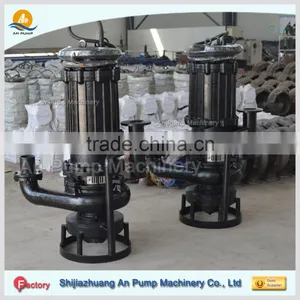 Motor Engine Suck Oil Vertical 380V Portable High Volume Low Pressure Submersible Sand Dredging Pump thumbnail-1