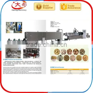 China Supplier Soyabean Chunks Making Extruder Processing Machines thumbnail-5