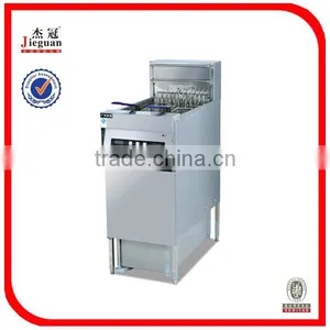 Vertical 1-tank Computer Fryer With Oil Filter Cart(2-basket)DF-30A 0086-13632272289 thumbnail-1
