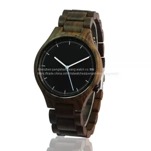 2017 год. Чистодеревянные кварцевые мужские часы relojes на продажу thumbnail-1