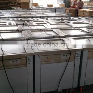 110V -30 Degree R410 Thailand Fry Ice Cream Machine Square Pan Flat Pan Fried Ice Cream Machine thumbnail-1