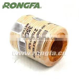 Transparent Plastic Coated Double Wire Plant Twist Tie thumbnail-1