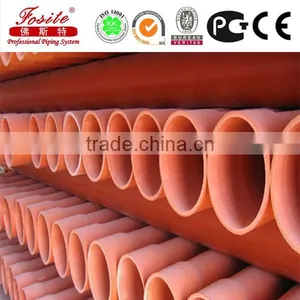 High Quality Large Diameter Plastic PE PVC PPR Pipe on Sale thumbnail-4