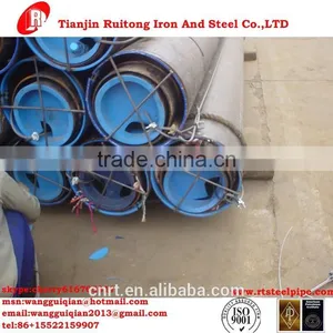 Api 5l /astm A53 Black Paint Coating Erw Welded Steel Pipe/tube thumbnail-1
