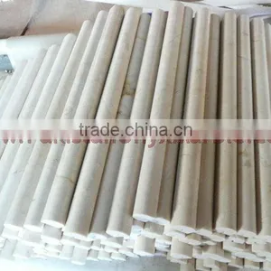 NEW BOTTICINA CREAM MARBLE PENCIL MOLDING thumbnail-1