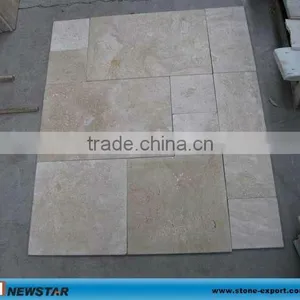 White Travertine Floor Pattern thumbnail-1