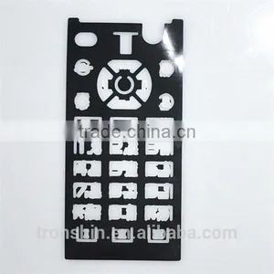 Wholesale Factory Price Waterproof Mobile Phone Hybrid Silicone& PET Key Press Sheet thumbnail-2