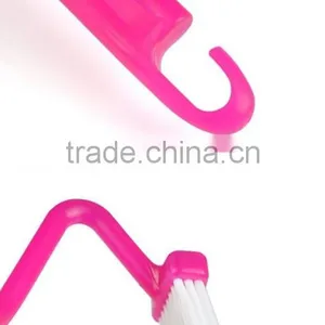 C107 Curved Handle Toilet Cleaning Brush thumbnail-3