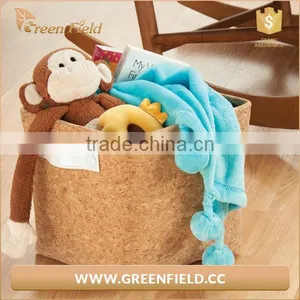 Eco-friendly Cork Baskets Household Nature Cork Bulk Storage Bag thumbnail-1