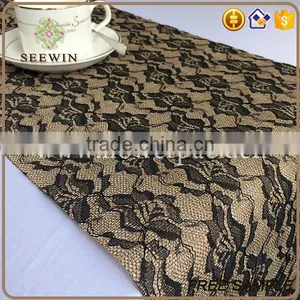 Awards Banquet Table Runner Polyester Jute Fabric thumbnail-6