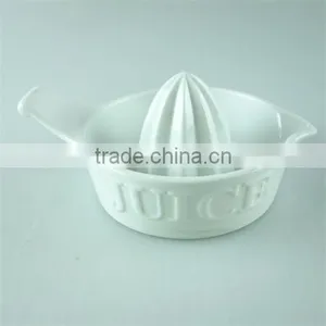 White Ceramic Lemon/orange Squeezer to Make Juice With Cheap Price thumbnail-1