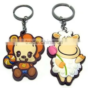 3D Lovely Bear Soft Pvc Key Chain thumbnail-1