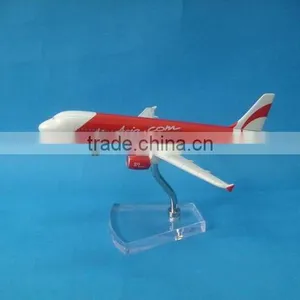 Metal A320 Asia Air Airplane Model thumbnail-1