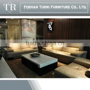High Quality Royal Cream Sofa, Luxurious Antique Italian Leather thumbnail-2