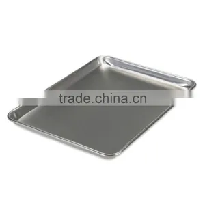 Natural Aluminum Commercial Baker's Half Sheet thumbnail-1