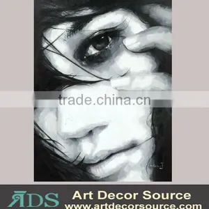 Impressionistic Black People Painting on Canvas thumbnail-1
