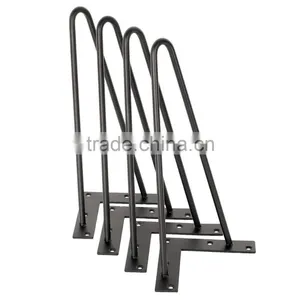 Furniture New Design 18 Inch Metal Coffee Table Hairpin Leg thumbnail-4