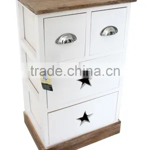 Reclaimed Wood Furniture Solid Furnitures Shabby Chic Filling Cabinet thumbnail-5