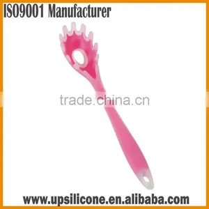 Silicone Pasta Fork in Hygienic Solid Coating, Spaghetti Fork With Bonus Cooking Tips thumbnail-1