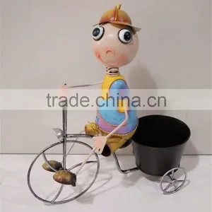 YS13285 Hot Selling Iron Bicycle Plant Stand Made in Xiamen thumbnail-1