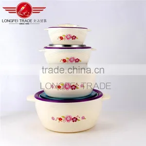 Western Style 4pcs Food Thermo Jar SS+ABS Material /Food Warmer Set thumbnail-1