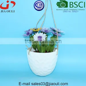 BSCI Audit Factory Sky Planter Hanging Flower Pot for Home and Garden Decorations thumbnail-2