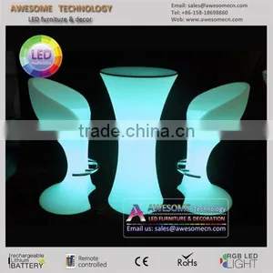 Outdoor Events Party Glowing Led Bar Stools (BS100) thumbnail-2