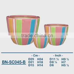 Vietnamese Ceramic Indoor Pot/ Indoor Planter BN-SC045-A thumbnail-2