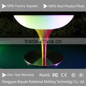 LED High Top Cocktail Table for Events and Led Illuminated Cocktail Table thumbnail-2