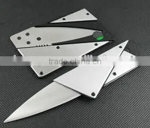 New! Card Sharp Credit Card Folding Razor Sharp Wallet Knife Survival Tool Thin thumbnail-1