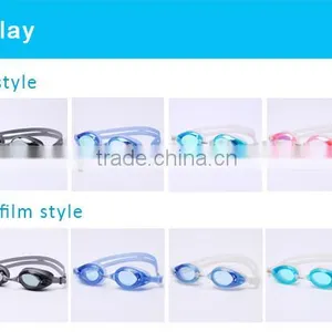 Unisex Coating Revo Lens Swimming Goggles thumbnail-2