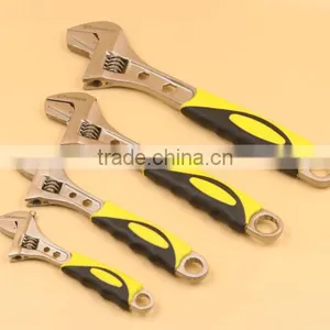 Nickel Plated Adjustable Spanner Wrench thumbnail-1