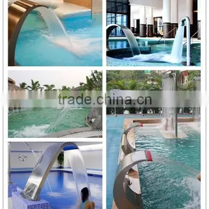 Swimming Pool Decoration Water Curtain Garden Waterfall for Home Decoration thumbnail-5